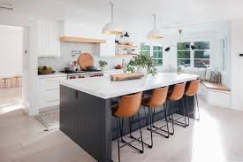 Cle tile modern farmhouse brick white gloss with light grey grout. California Modern Farmhouse Home Home Bunch Interior Design Ideas