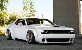 Liberty Walk Dodge Challenger Hellcat By Sr Auto Dodge Challenger Hellcat Hellcat Challenger Dodge Challenger Srt Hellcat