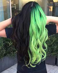 Winter, for some, is quite enjoyable. How Cool Is This Half And Half Hair By Manemisfit Repost Halfandhalfhair Hairstylist Hairinspo Perfect Hair Color Hair Dye Colors Hair Styles