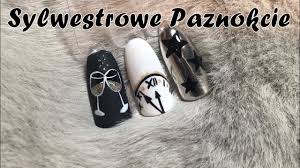 3 Proste Sylwestrowe Inspiracje Sylwestrowe Paznokcie Youtube