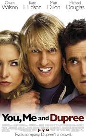 You, Me and Dupree : Wilson, Owen, Dillon, Matt, Hudson, Kate, Rogen, Seth,  Douglas, Michael, Detmer, Amanda, Ford, Suzanne, McCrillis, Houston,  Stashwick, Todd, Winer, Jason: Amazon.com.mx: Películas y Series de TV