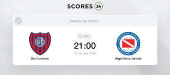 Argentinos jrs vs san lorenzo. San Lorenzo Vs Argentinos Juniors 13 01 2018 Stream Results