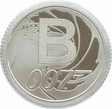 When ordering please type the letters . 2018 Great British Coin Hunt James Bond 007 10p Silver Proof Coin Boxed
