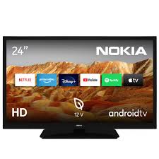 Nokia 24 Pouces (60cm) LED HD Téléviseur -Smart Android TV Camping Car 12V  (WLAN, Triple Tuner DVB-C/S2/T2, Google Assistant, Youtube, Netflix, DAZN,  Prime Video, Disney+) - HN24GV310C - 2023 : Amazon.fr: High-Tech