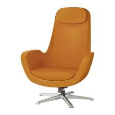 Ikea Karlstad Orange Swivel Chair Leather Dining Room Chairs Ikea Chair Ikea Fabric