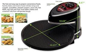 Buy Presto Pizzazz Plus Rotating Oven - Black At Ubuy India