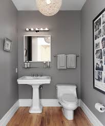 Gray Powder Room Contemporary Bathroom Skonahem Bathroom Wall Colors Home Grey Walls