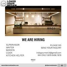Loker Anak Medan We Are Hiringnow If You Have A Passion For F B And Hospitality Experience Friendly Energetic Responsible And Love Working As A Team And Based On Medan So Join Posisi yang dilamar like share kepada sahabat baikmu untuk tahu info loker ini. loker anak medan we are hiringnow if