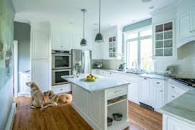 Our stock of cabinetry includes wall cabinets that hang above counters to store dishes, glasses, baking supplies, and more. Pet Friendly Kitchen With Custom Dog Bowl Niche In Wayne Pa Traditional Kitchen Philadelphia By Maclaren Kitchen And Bath