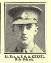 Lieutenant Albert Edward George Arnold Keppel (1898-1917)