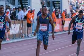Simbine's time is a hundredth of a second faster than the 9.85 seconds nigeria's olusoji fasuba ran in 2006 in doha, qatar. Sa S Akani Simbine Rewrites African 100m Record In Hungary