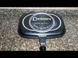How To Use The Dessini Double Grill Pan Youtube