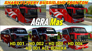 Com.livery.bussidagramas) is developed by top skin and the latest version of livery bussid agra mas 1 was updated on february 8, 2018. Share 5 Livery Bussid Agra Mas Shd Tronton Hd 001 Hd 002 Hd 003 Hd 004 Hd 001 Acc Boneka Youtube