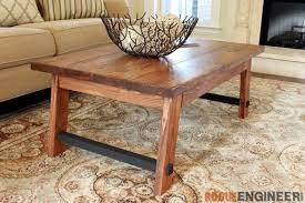 Wood round taper table leg. Angled Leg Coffee Table Free Diy Plans Rogue Engineer