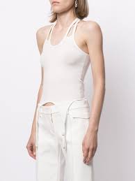 Shop Dion Lee Garter Detail Tank Top With Express Delivery Farfetch