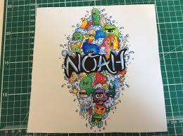 Printed on 100% cotton watercolour textured paper, art prints would be at home in any gallery. Doodle Ideas Vexx Novocom Top