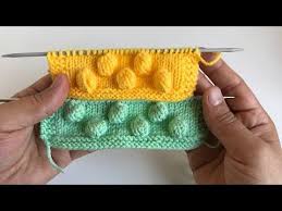 Tomurcuk Orgu Modeli Yapilisi Bir Cok Orgu Tekniginde Kullana Bileceginiz Harika Iki Sis Orgu Modelidir Org Baby Knitting Patterns Bebek Sapkasi Orme Tomurcuk