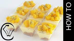 These Sweet Little No Bake Mango Mini Dessert Cups Are Always A Hot And Perfect For Any Dessert Buffet Cup Dessert Cups Recipes Mango Cheesecake Mango Dessert