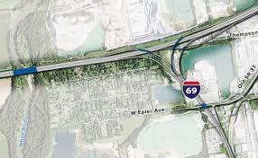 The south interchange is a key location for transport in the city. Indianapolis Traffic I 69 Updates On I 465 South Side Interchange