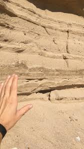 In geology, ripple marks are sedimentary structures (i.e., bedforms of the lower flow regime) and indicate agitation by water (current or waves) or wind. Current Formed Ripple Marks In Late Pleistocene Outwash Central Lower Michigan Geology