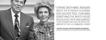 She was the second wife and widow of. Nancy Reagan Turned Down Rock Hudson S Plea For Help Nine Weeks Before He Died