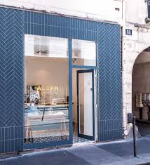 Blue Exterior Of Maison Aleph In Paris Sfgirlbybay Storefront Design Shop Facade Facade Design