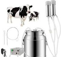 Amazon.co.jp: 牛搾乳機 7L 牛脈動真空電動搾乳機、牛用ミルクチューブブラシ付き自動ポータブルパルス搾乳器。  (カウバッテリーミルカー5L用) : ベビー＆マタニティ