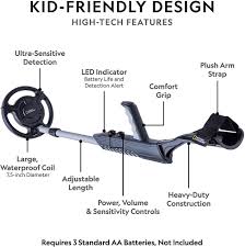 The higher the quality of the metal detector you have, the better the end results you will see. National Geographic Junior Metal Detector A Mighty Girl