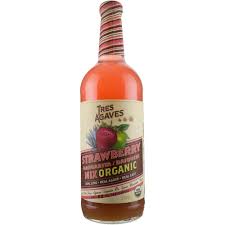 It is then blended with strawberry flavor for a new take on the golden margarita. Tres Agaves Strawberry Margarita Mix