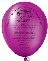 Auch wenn sich die jahreskreise mehren und der lauf der zeit eine runde zahl bereit hält, das dazu darf sich auch das gestalten der einladungskarten zum 70. Einladungsballons Luftballon Einladungen Kreieren