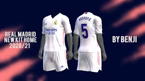 Pes 2013 Real Madrid Kit Home 2020 21 By Benji Pes Patch