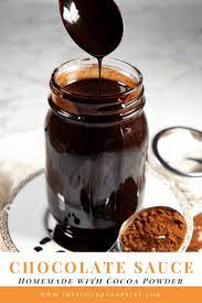 Chocolate Homemade Chocolate Syrup Chocolate Syrup Recipes Homemade Chocolate Sauce