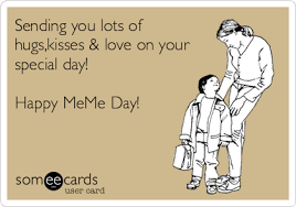Sending You Lots Of Hugs Kisses Love On Your Special Day Happy Meme Day Mom Ecard