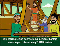 Yesus pun meminta mereka menjadi terang dunia. Cerita Sekolah Minggu Nabi Nuh