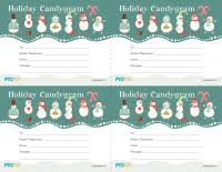 Each digital paper is 12 x 12 inches, pdf files. Pto Today Holiday Candygram With Message Pto Today