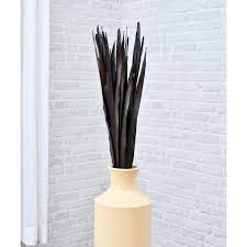 Soften any setting with lace curtain panels. Leewadee Palm Leaves Loose And Colored Decor Twigs For Floor Vases Naturally Dried Arrangements For Home