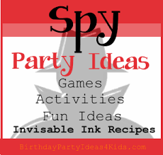 We did not find results for: Spy Birthday Party Theme