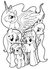 Mlp Fim Coloring Pages