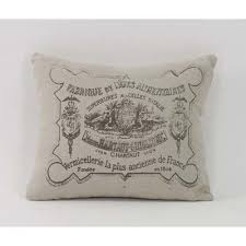 Zentique Stamp Throw Pillow Pillows Throw Pillows Linen Pillows