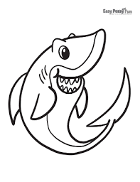 Children love to know how and why things wor. Shark Coloring Pages 30 Printable Designs Easy Peasy And Fun