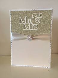 Mr And Mrs Wedding Card Wedding Cards Handmade Wedding Card Diy Engagement Cards