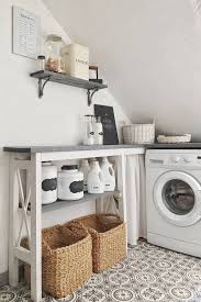 When i was pulling together the design board for this room, i knew that i wanted something over the washer and dryer. Finally Looking Forward To Laundry Day 25 Gorgeous Laundry Room Shelving Ideas Amy Craft