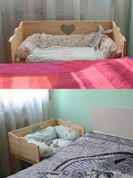 Co Sleeping Culla Da Attaccare Al Lettone In Legno Di Cirmolo Culla Legno Camera