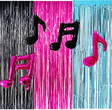Five 11 musical notes balloons latex, dance party balloon, music notes, music decorations, music themed party, cleft note, music party lemonlimelagoon 5 out of 5 stars (929) $ 3.99. Top 8 Most Popular Music Themed Party Decorations List And Get Free Shipping A980