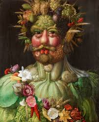 Order Artwork Replica Vertumnus (Vertumno), 1590 by Giuseppe Arcimboldo  (1527-1593, Italy)