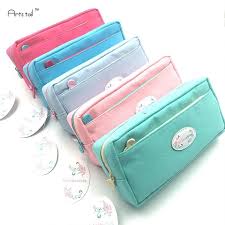 Cute School Pencil Case For Girls Large Capacity Canvas Pencil Bags Multifunction Us 9 98 Pencil Bags School Pencil Case School Pencils