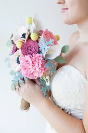 We belive in high quality, low prices, and great customer service. This Wedding Bouquet Is Made Entirely Of Felt Flowers