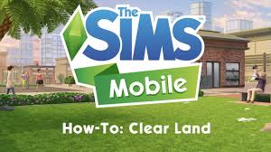 This is to give you clear pathways to walk, and space to work with when you start to fell trees. The Sims Mobile How To Clear Land Remove Grass Around Your House Youtube