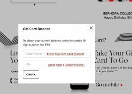 How to check how much is on a gift card. How To Access Sephora Gift Card Balance Gift Card Generator