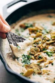 Spinach Queso With Crispy Jalapenos Pinch Of Yum Recipe Recipes Queso Recipe Appetizer Recipes